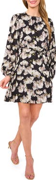 Ted Baker Floral Long Sleeve Dress