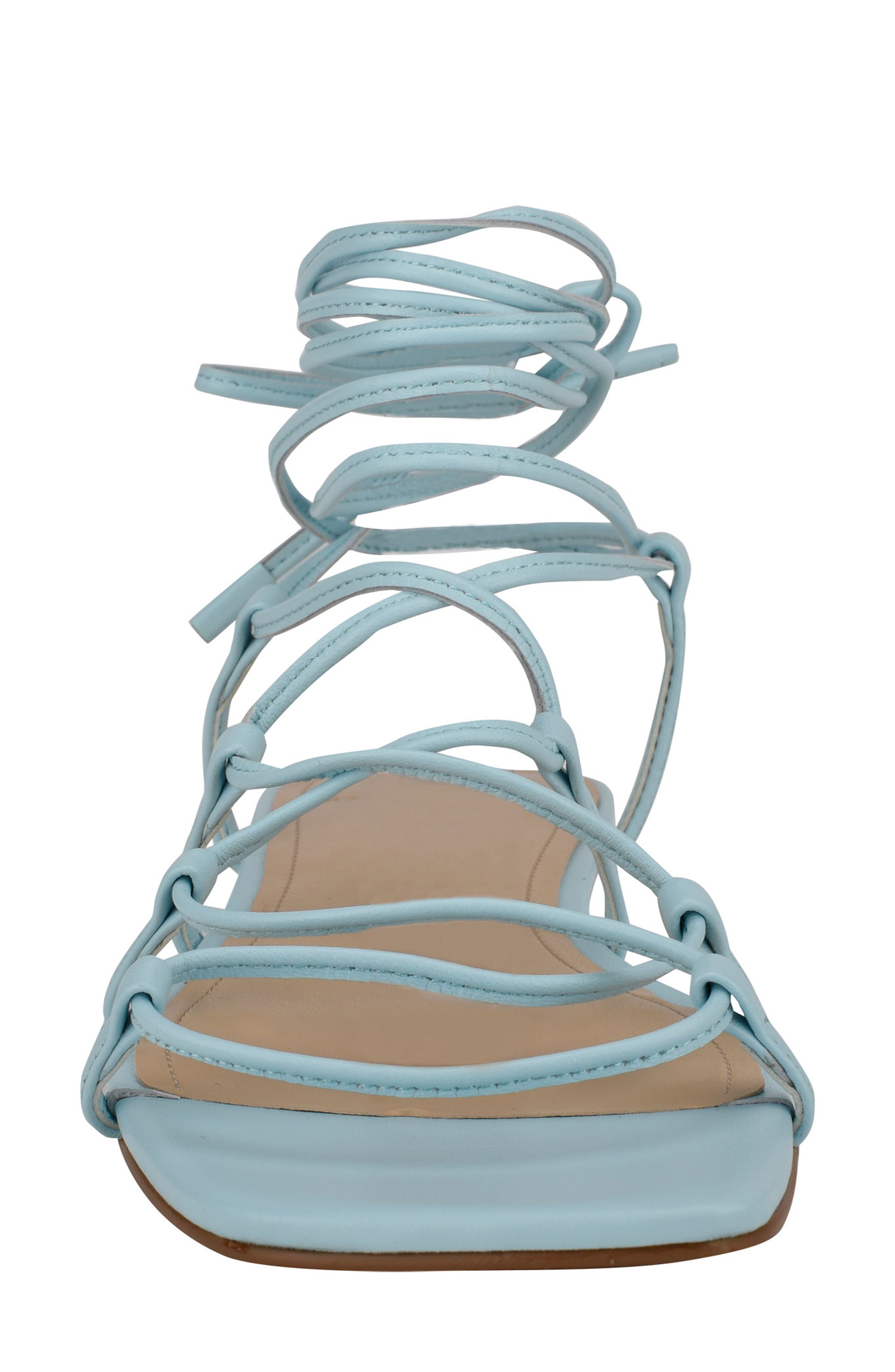 Mahalia Strappy Sandal, Alternate, color, CLEAR WATER
