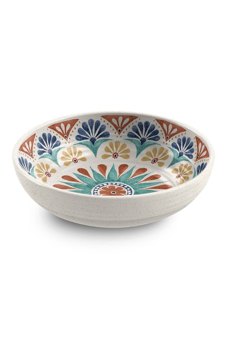 Desert Rio Set of Six Melamine Bowls, Alternate, color, WHITE MULTI