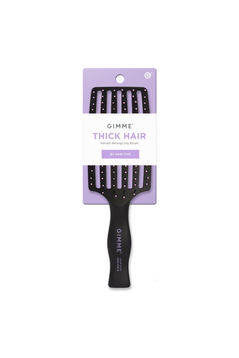 Vented Detangling Brush, Main, color, Black