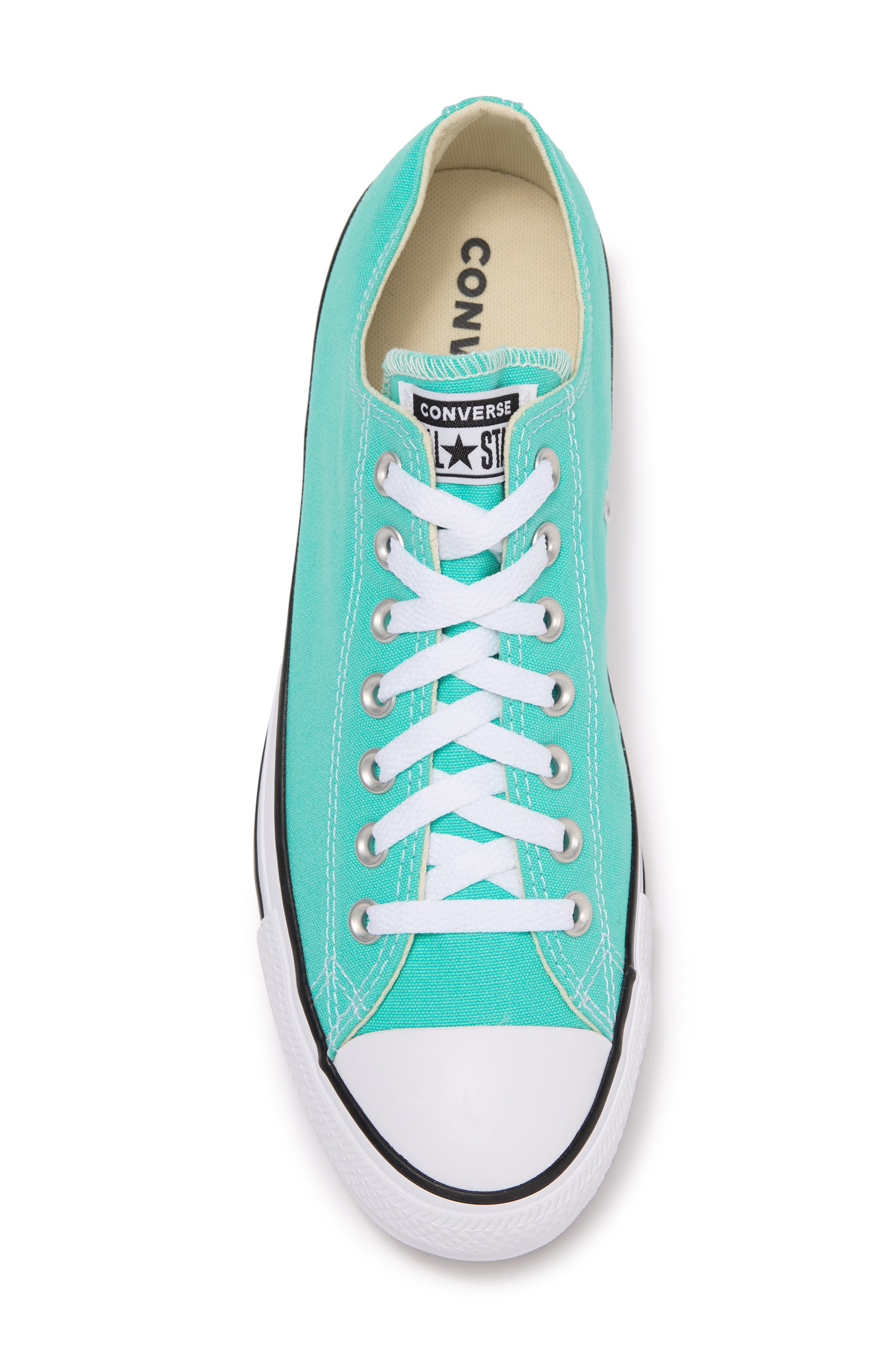Chuck Taylor® All Star® Ox Low Top Sneaker, Alternate, color, ELECTRIC AQUA