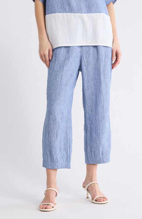 PATRIZIA LUCA Soft Cotton Pull-On Pants