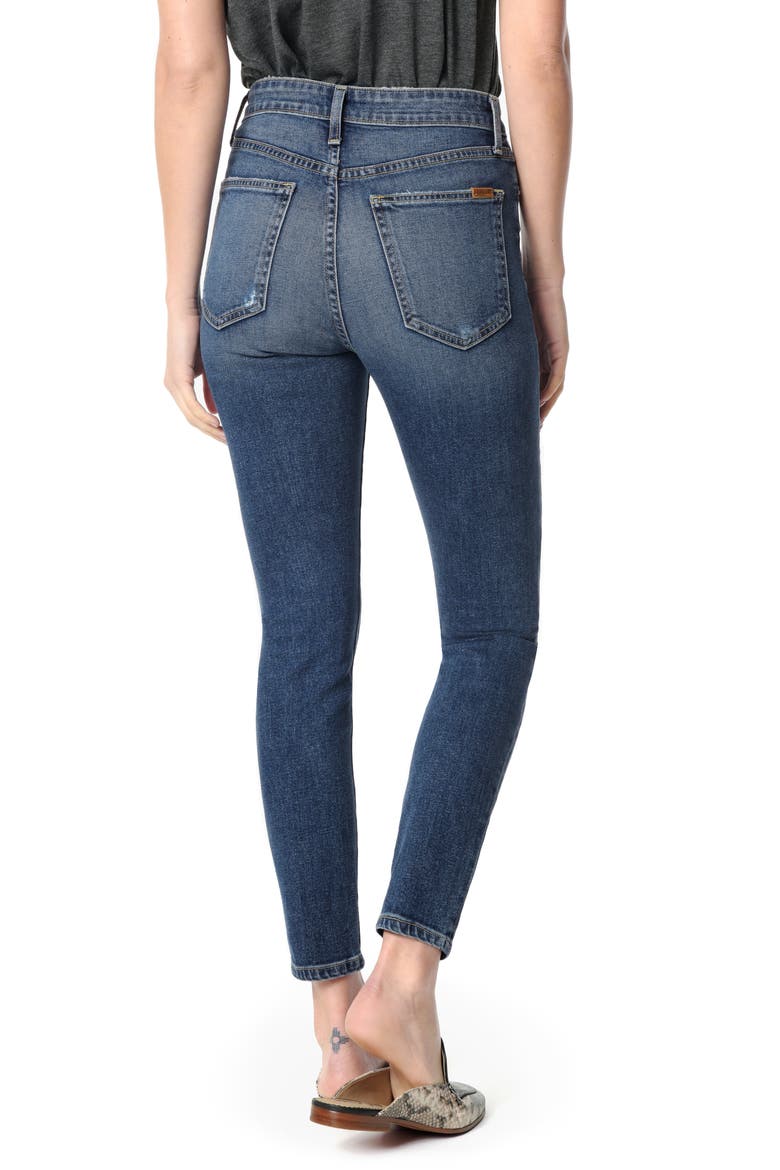 Charlie High Waist Ankle Skinny Jeans, Alternate, color, PAYTON