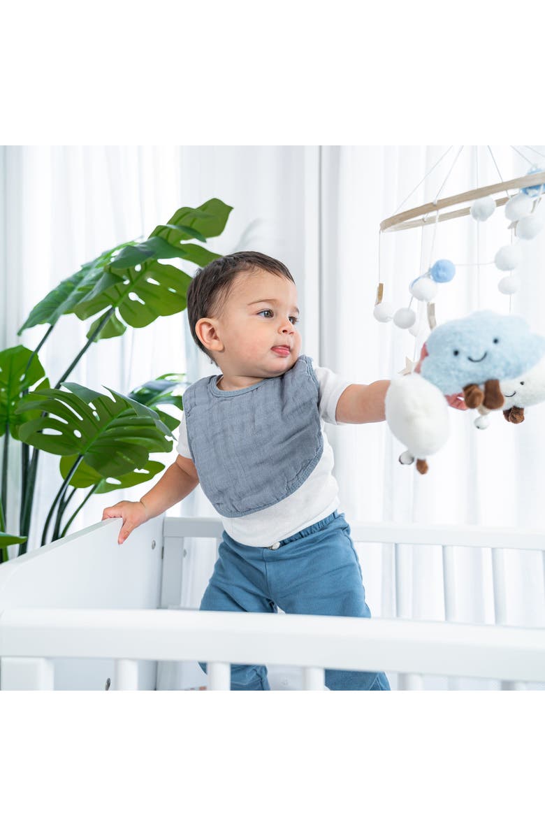 Comfy Cubs Muslin Bibs - Pack of 4, Alternate, color, Multicolor