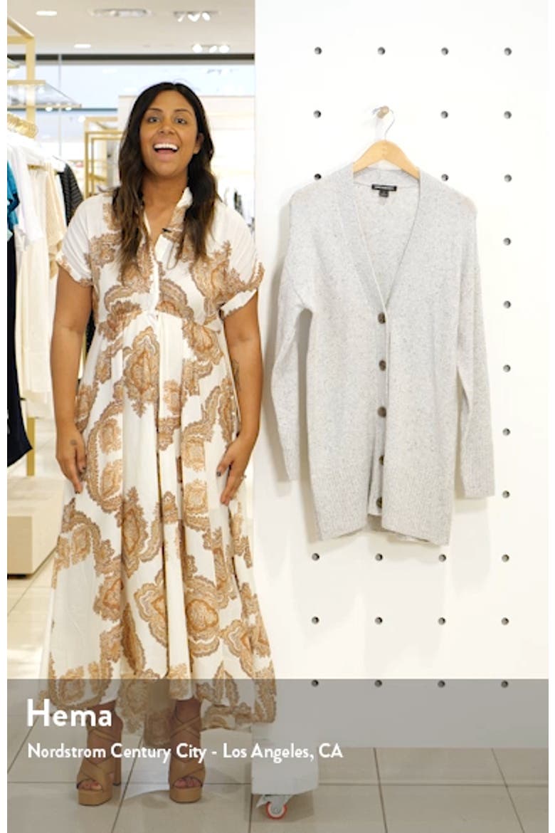 Cozy V-Neck Cardigan (Nordstrom Exclusive) video