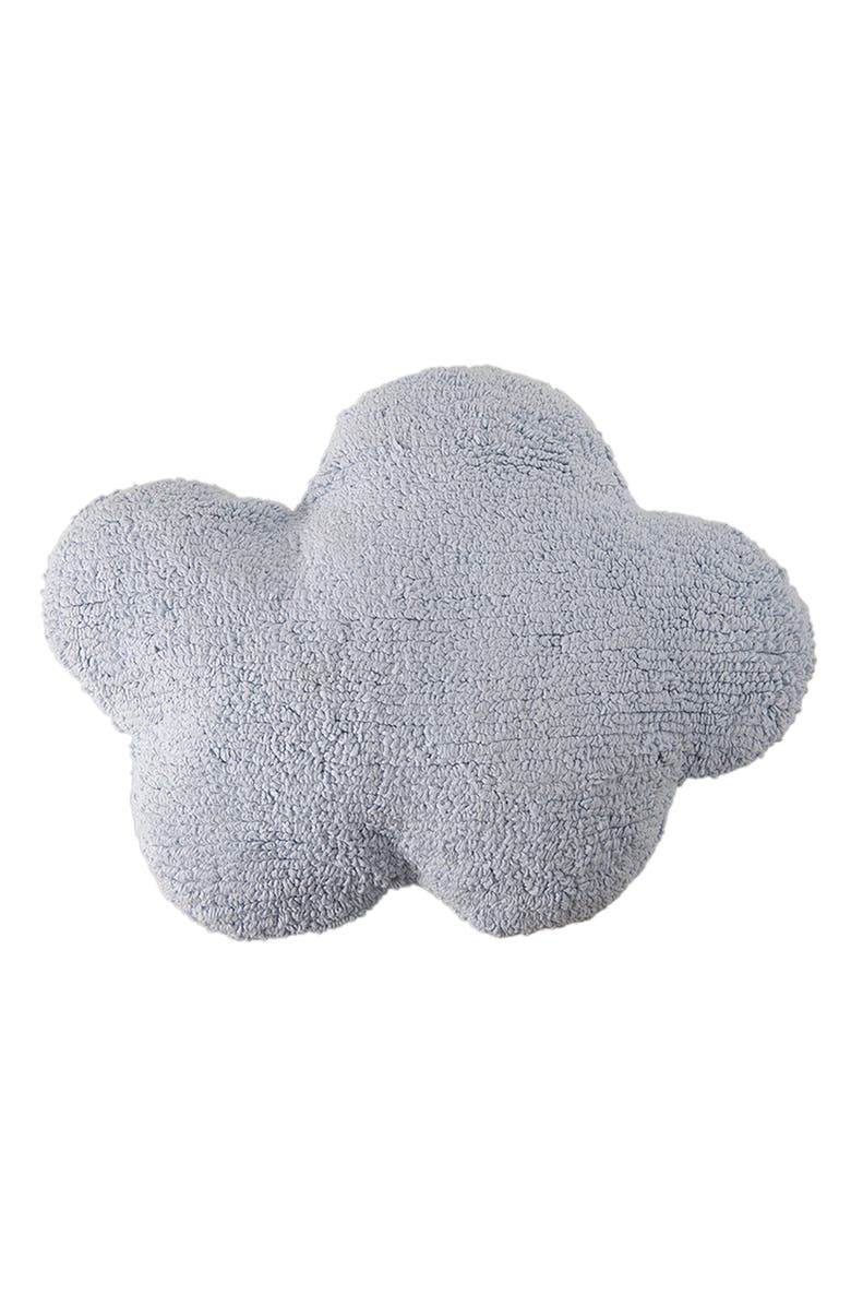 Lorena Canals Cloud Cushion, Main, color, Blue