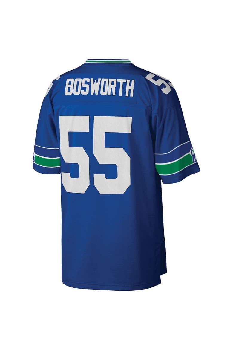 Men's Mitchell & Ness Brian Bosworth Royal Seattle Seahawks Legacy Replica Jersey, Alternate, color, Royal