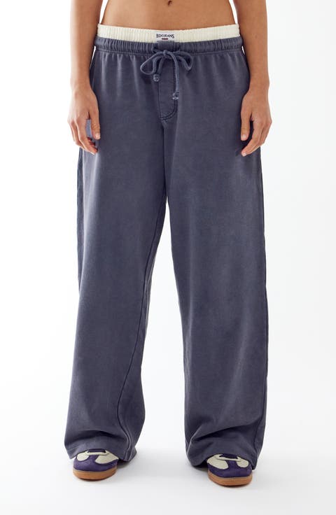 Boxer Wide Leg Sweatpants