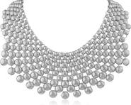 JARDIN Glam Ball Bib Necklace
