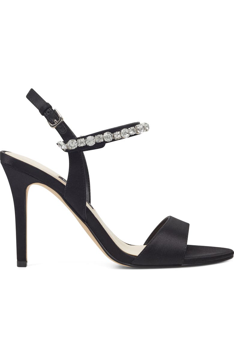Nine West Madison Crystal Embellished Sandal, Alternate, color,