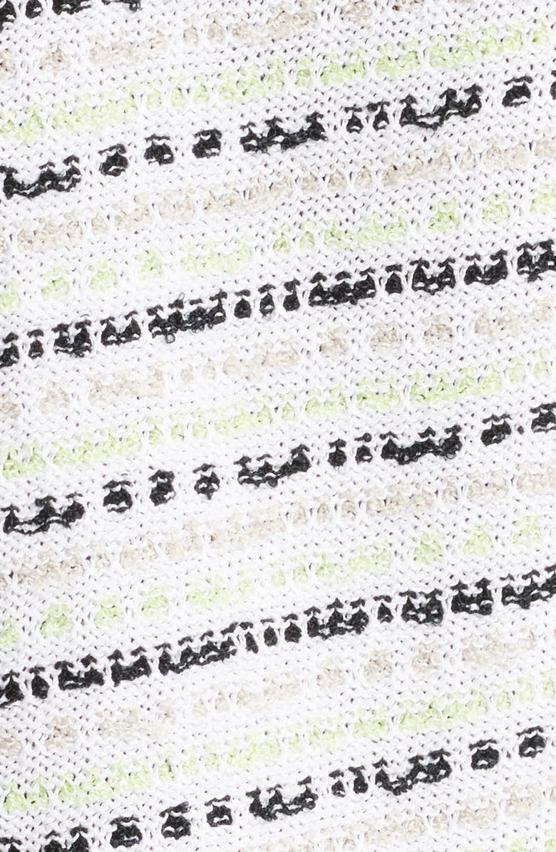 Ming Wang Dashed Stripe Knit Jacket, Alternate, color, 