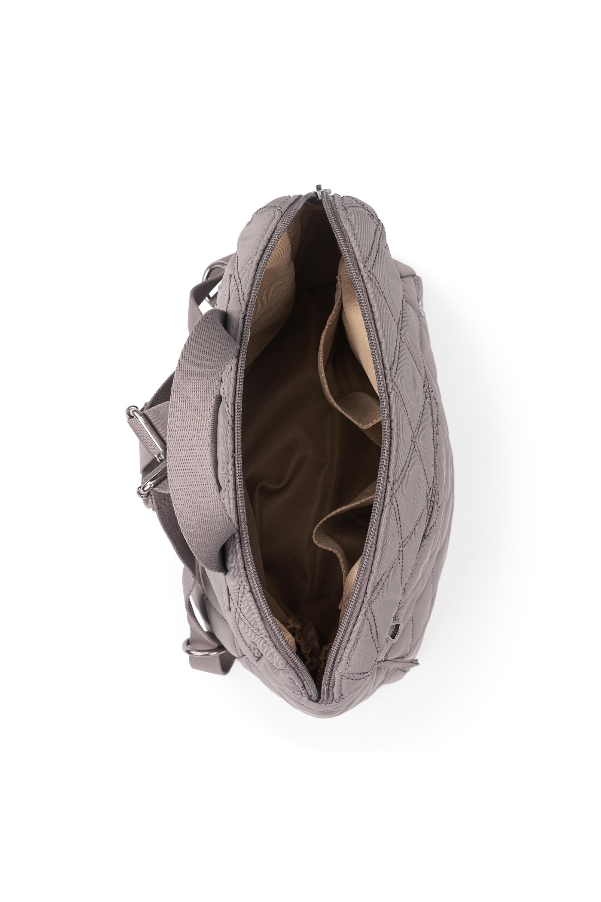 Sakroots Arlo Backpack - Quilted, Alternate, color, Mushroom Diamond Quilted