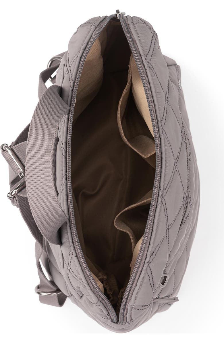 Sakroots Arlo Backpack - Quilted, Alternate, color, Mushroom Diamond Quilted