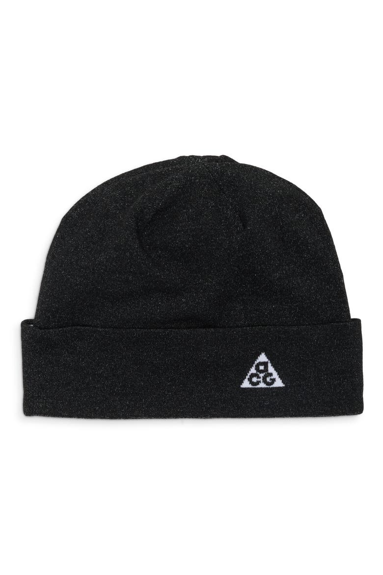 ACG Dri-FIT Knit Beanie, Main, color, BLACK/ SUMMIT WHITE