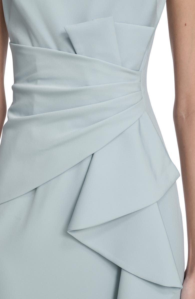 Eliza J Cascade Ruffle Sleeveless Gown, Alternate, color,