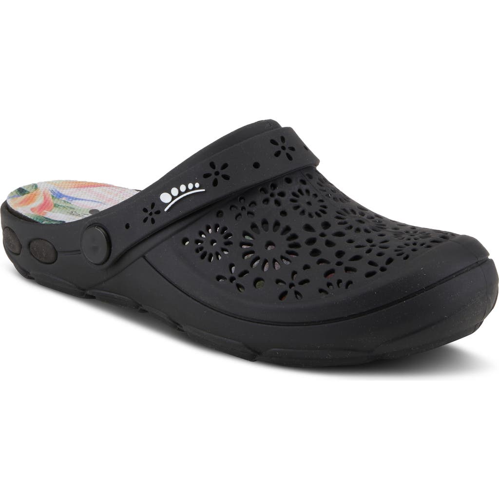 Spring Step Contigo Clog In Black