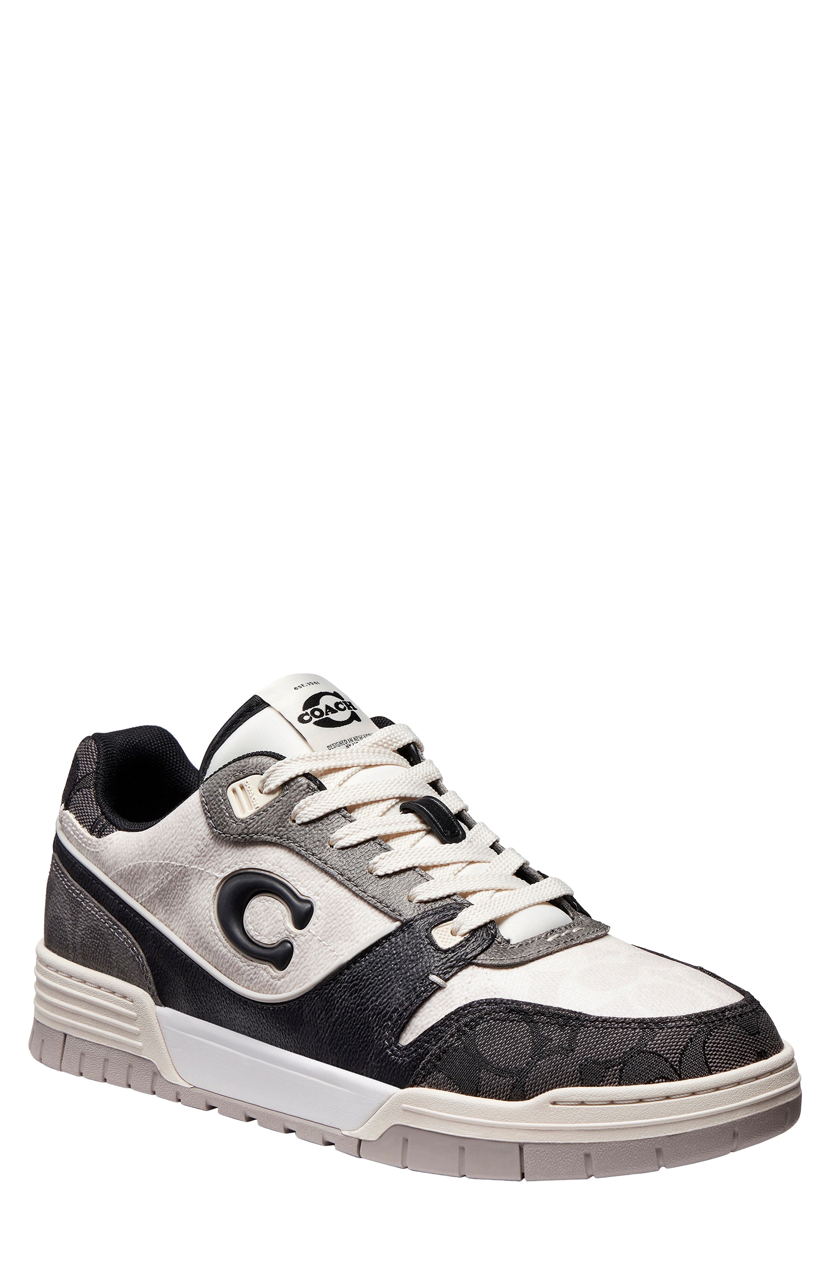 COACH Soho Sneaker, Main, color, Black/ Chalk
