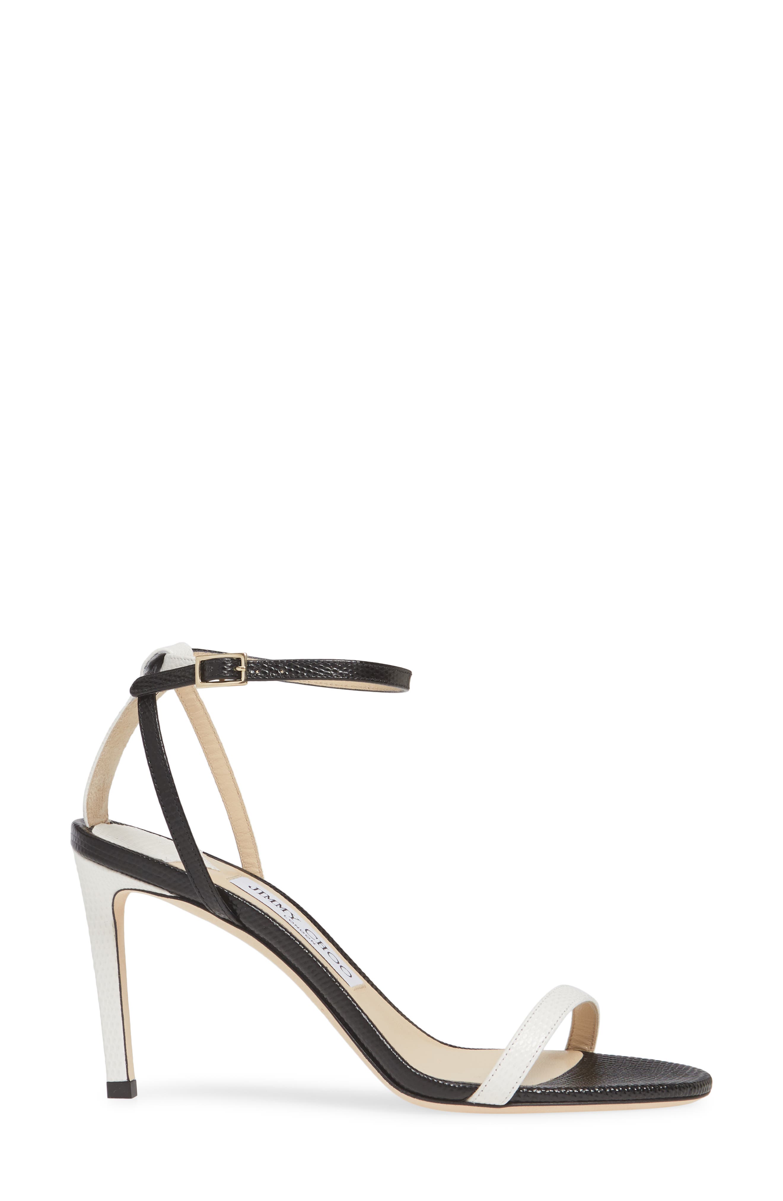Jimmy Choo Minny Two-Tone Sandal, Alternate, color, 