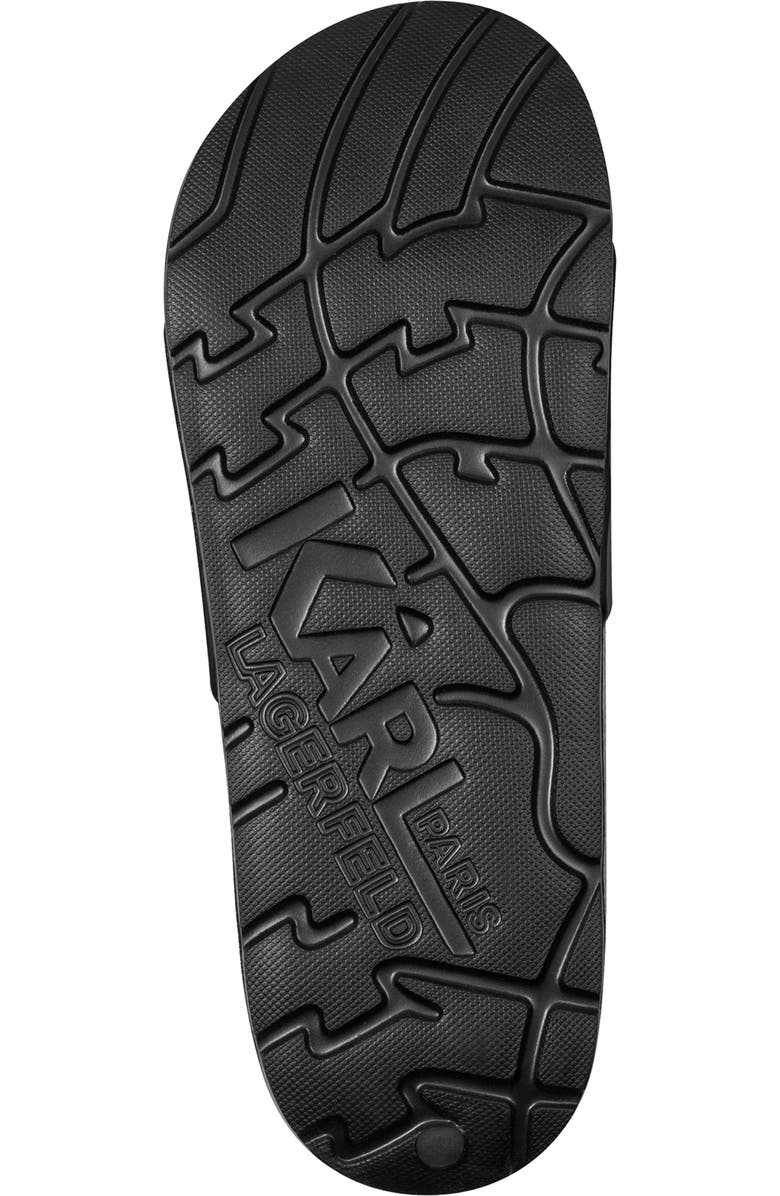 KARL LAGERFELD PARIS Perrin Slide Sandal, Alternate, color, Black