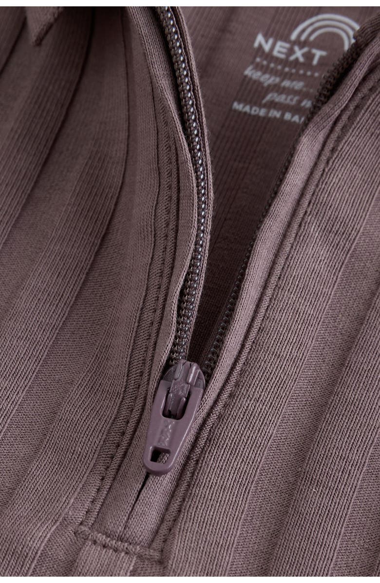 NEXT Polo Shirt & Shorts, Alternate, color, Brown