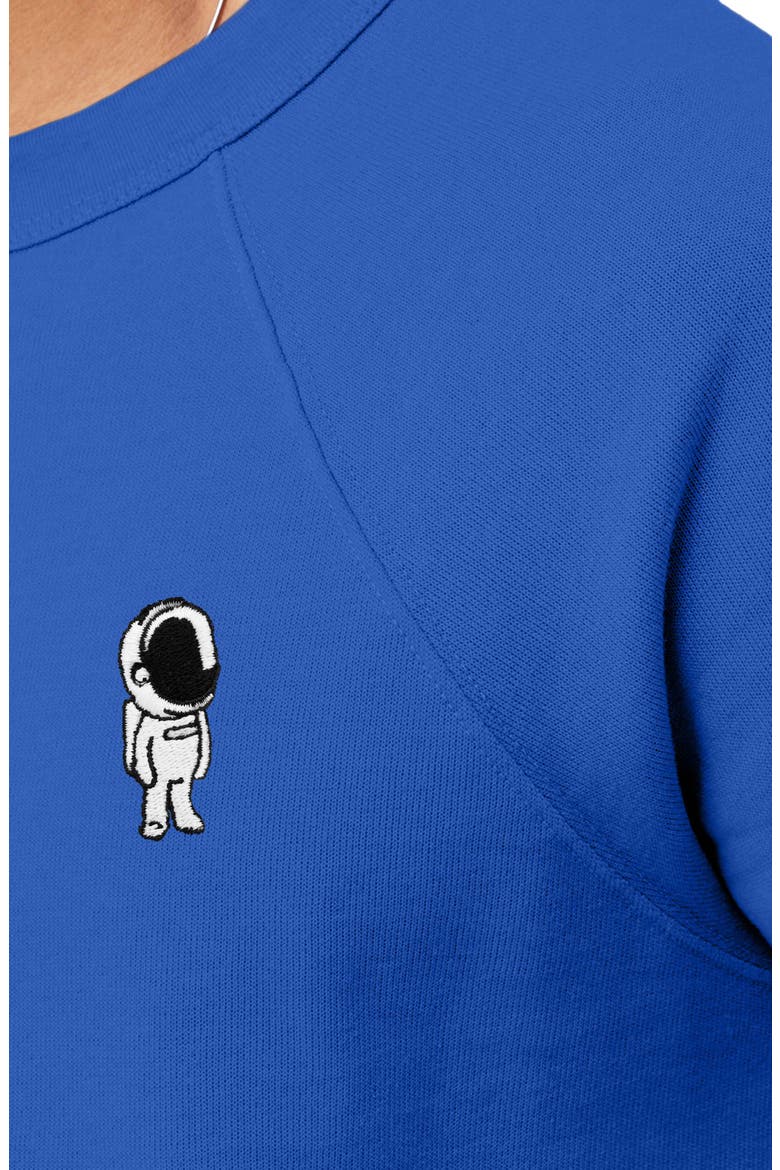 Astronaut Fleece Sweatshirt, Alternate, color, True Royal