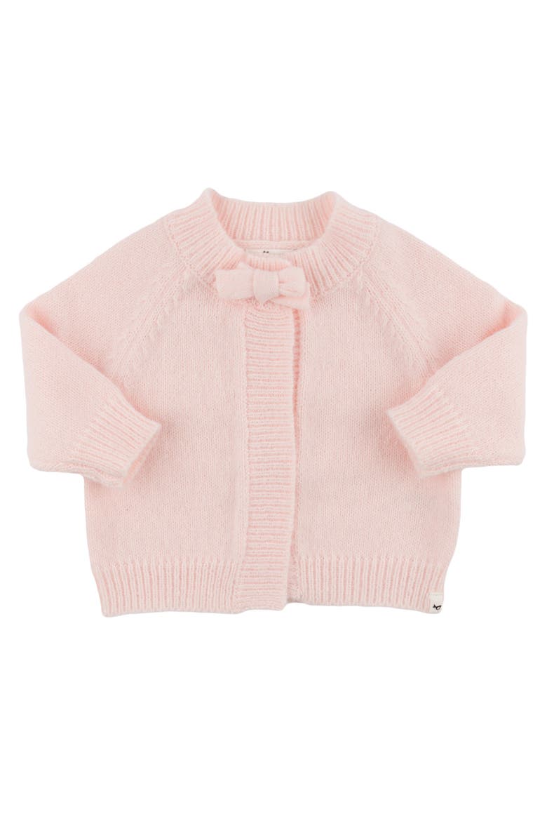Scandi Bow Cardigan-Toddler, Little Kid, Main, color, Baby pink