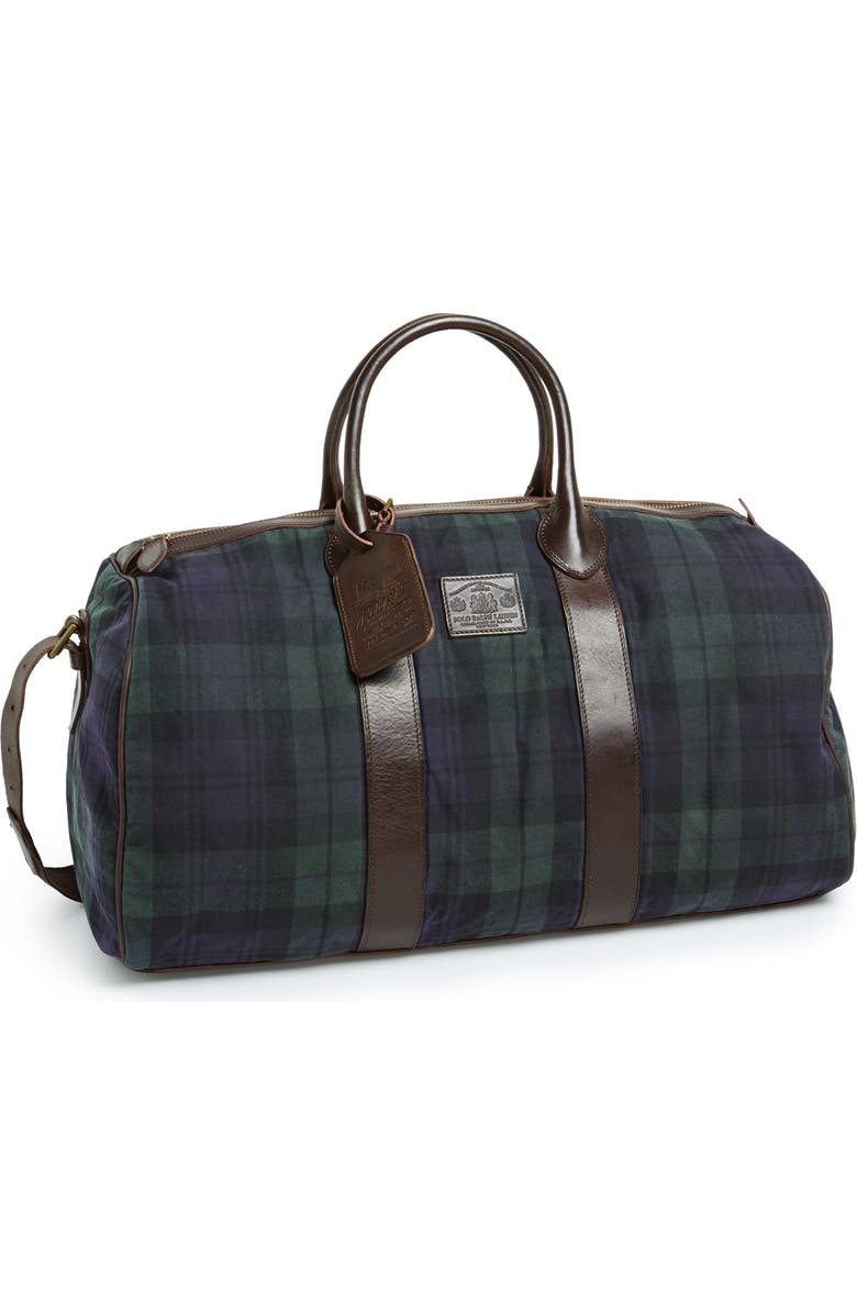 Polo Ralph Lauren 'Blackwatch' Duffel Bag, Main, color,