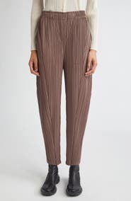 Thicker Bottoms 2 Pleated Tapered Ankle Pants (Women) | Nordstrom