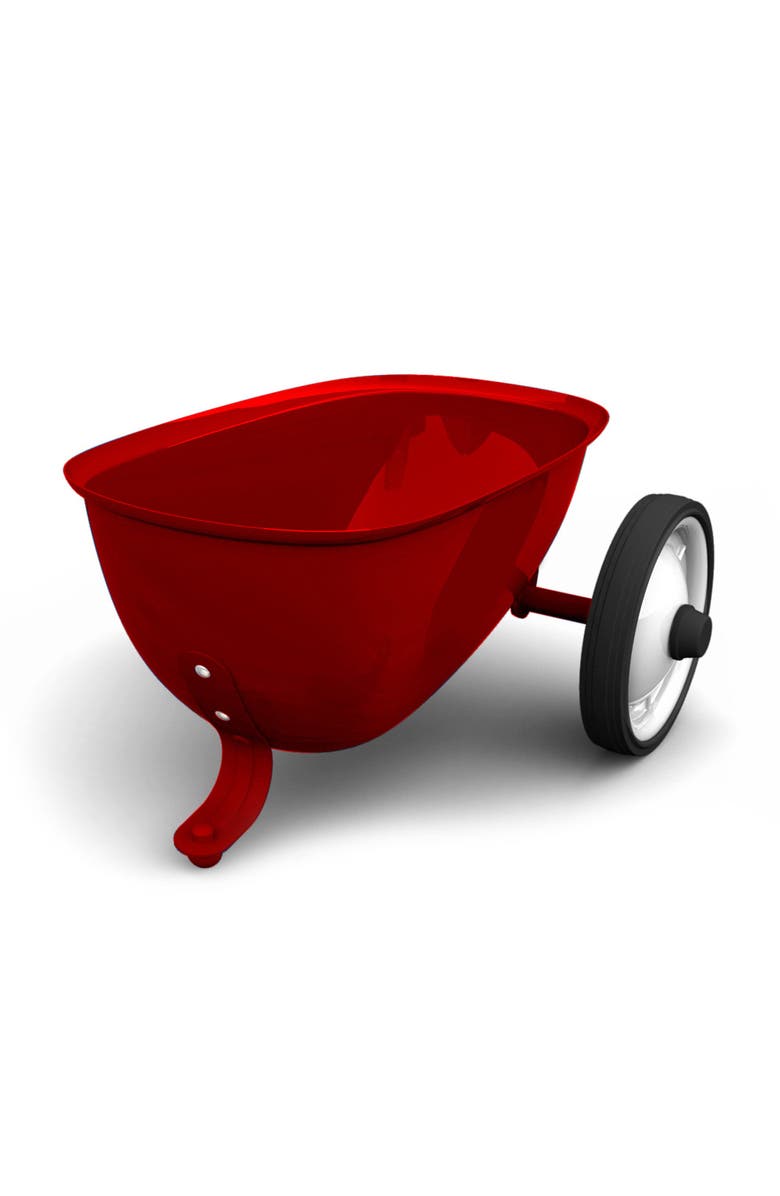 Baghera Trailer For Riders, Alternate, color, Glossy Red