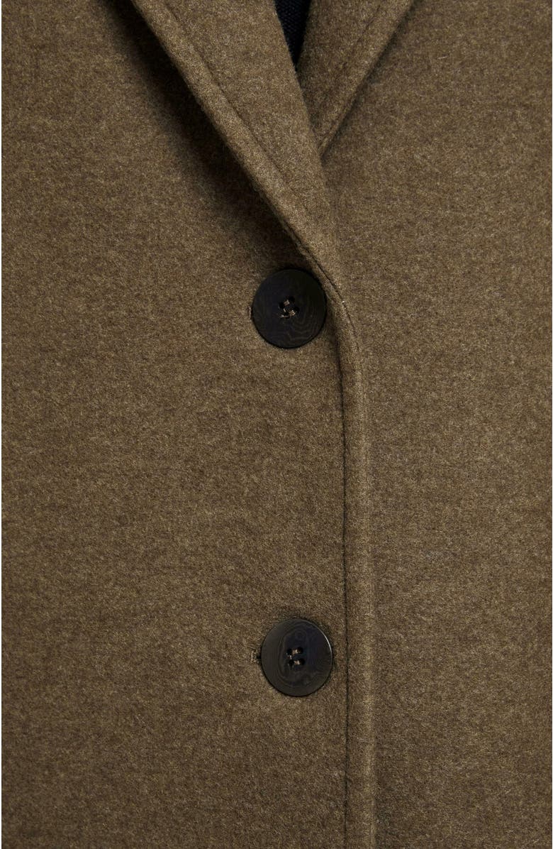 Santorelli HELENA Long Coat in Loro Piana Luxury Virgin Wool Fabric, Alternate, color, 