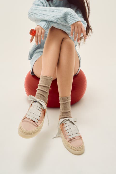 Henlen Satin Mule Sneaker