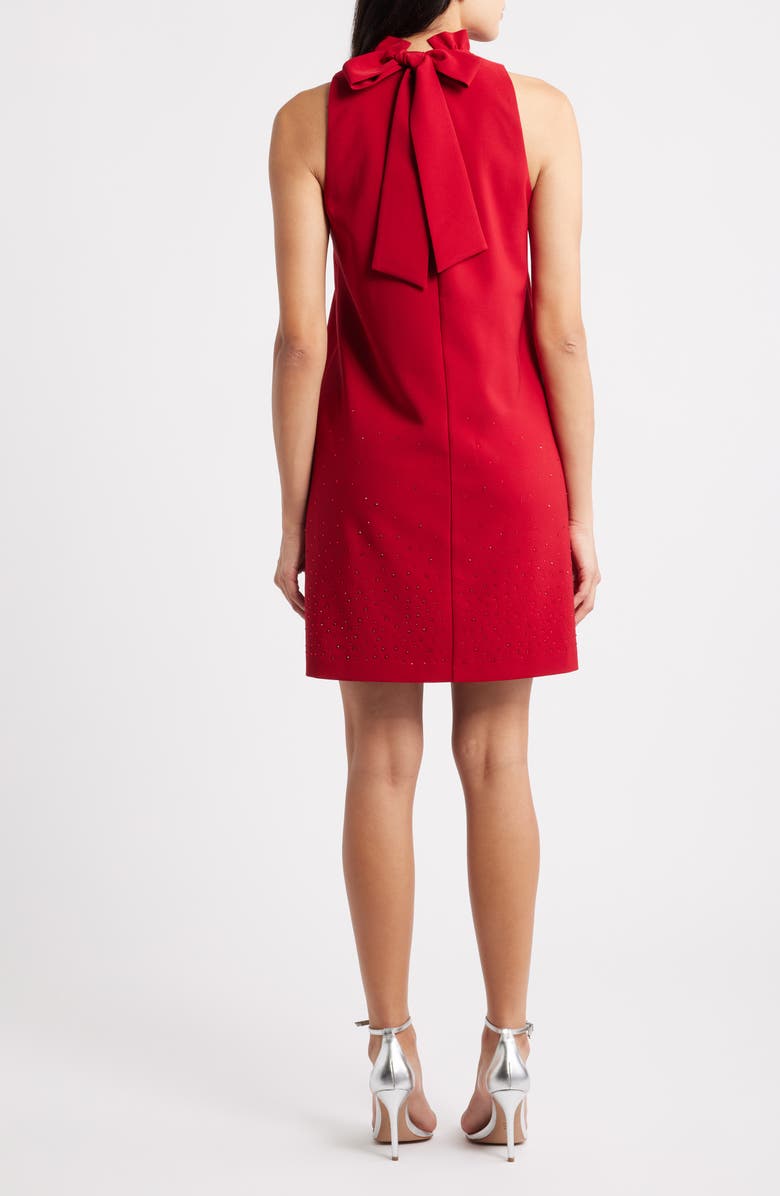 Anne Klein Sleeveless Shift Dress, Alternate, color, Titian Red
