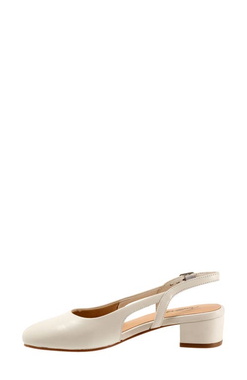 Trotters Dottie Slingback Pump In Ivory
