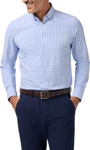 Mizzen+Main Leeward Trim Fit Button-Up Shirt