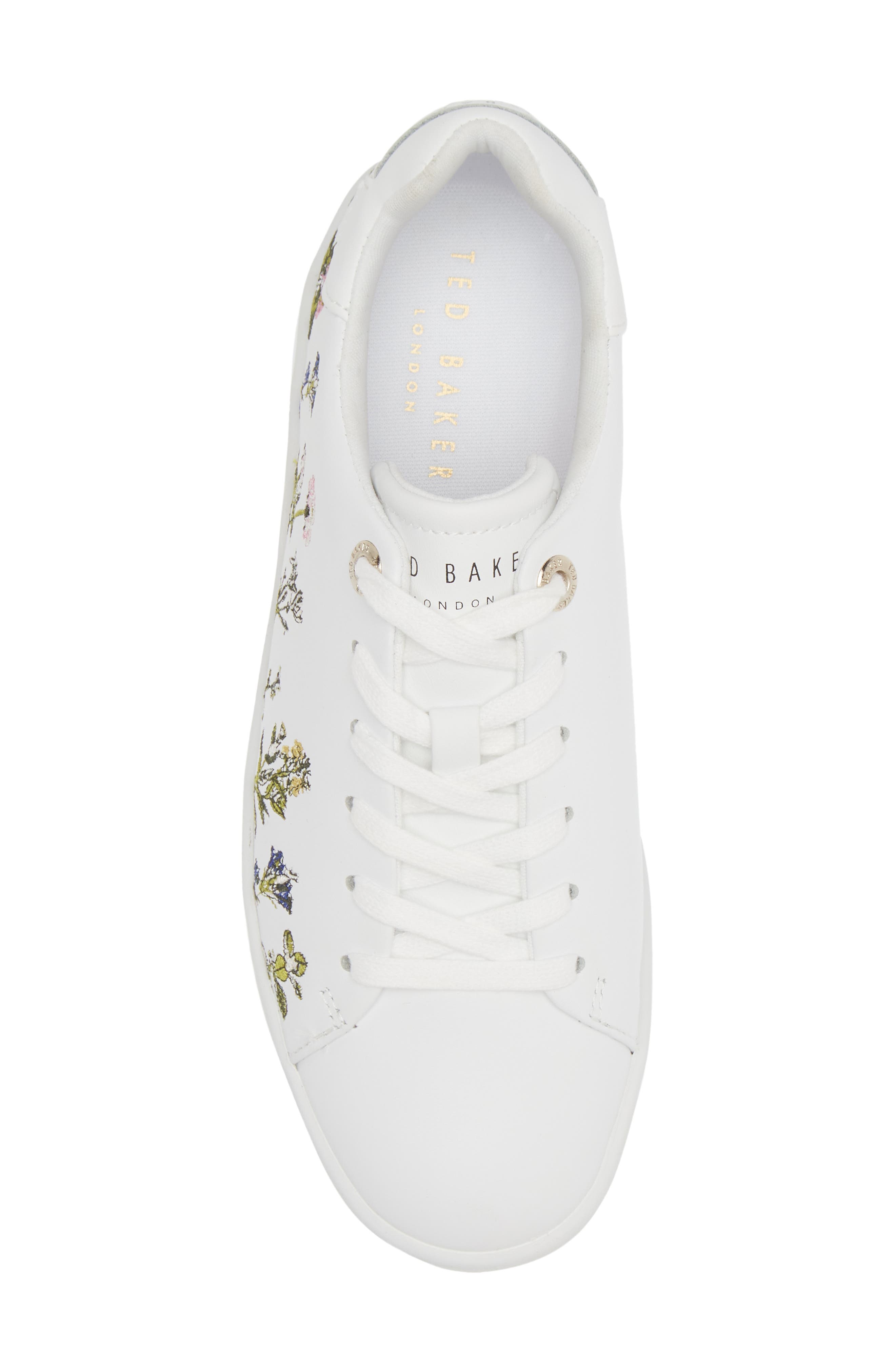 Ted Baker London Acea Bouquet Embroidred Sneaker, Alternate, color, 
