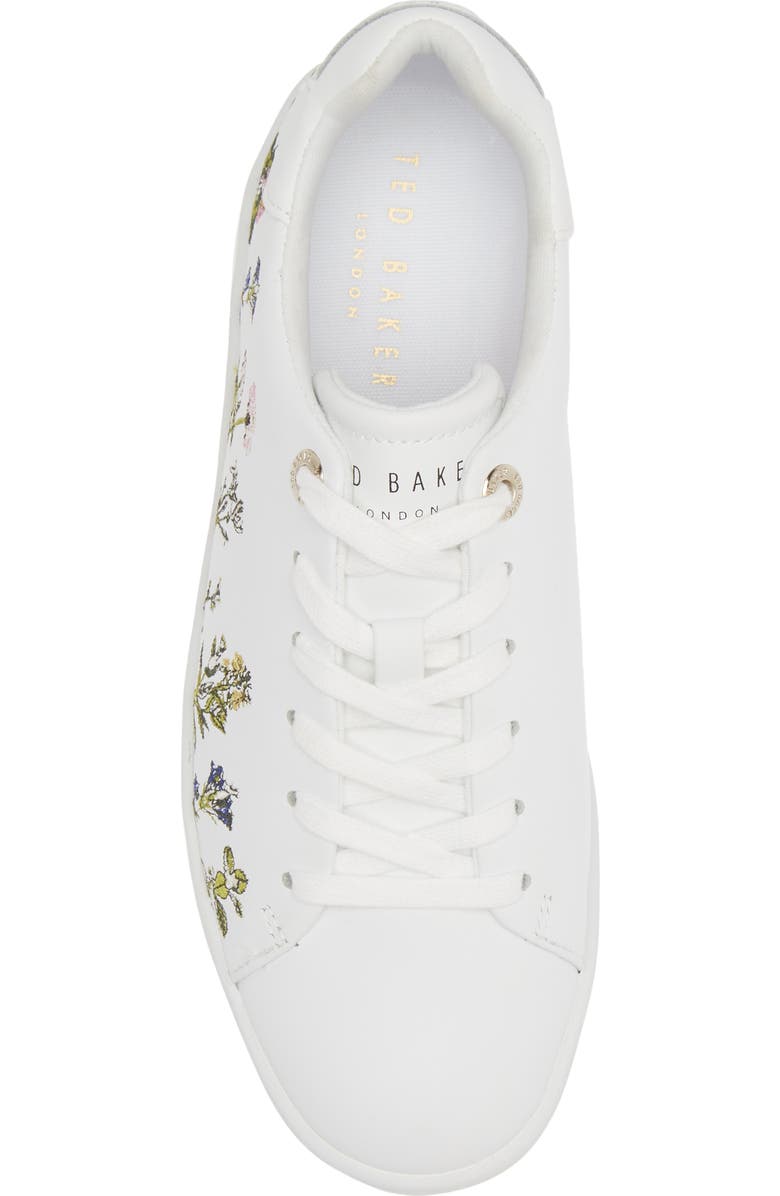 Ted Baker London Acea Bouquet Embroidred Sneaker, Alternate, color,