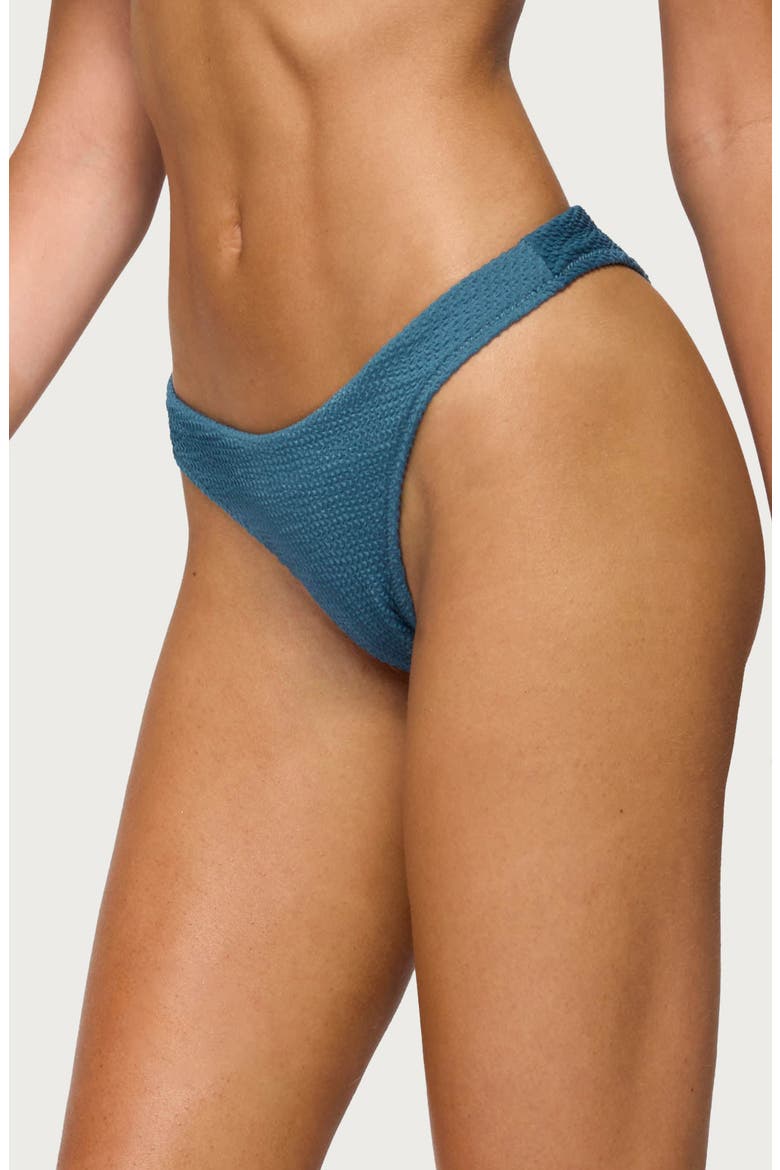 Oasis Scrunch Bikini Bottoms, Alternate, color, BLUE