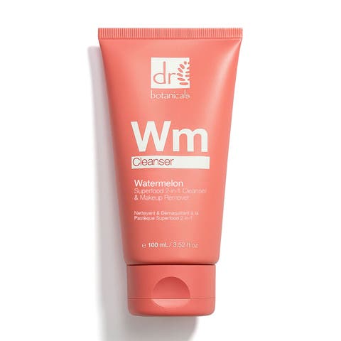 Watermelon 2-in-1 Cleanser & Makeup Remover with Glycolic Acid, Salicylic Acid and Lactic Acid