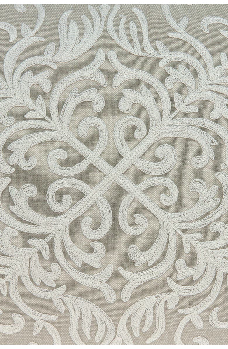 PARKLAND COLLECTION Tara Traditional Pillow - 14" x 20" - Beige, Alternate, color, Beige