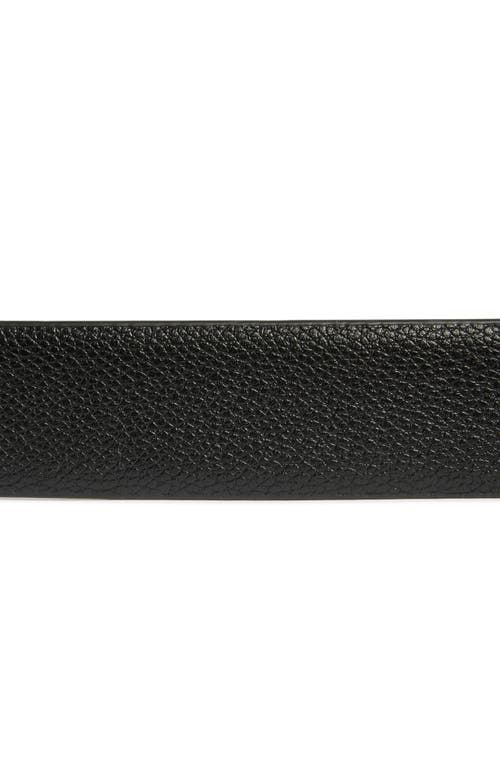 Vince Camuto Double Keeper Faux Leather Belt In Multi