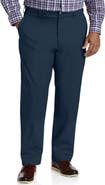 Oak Hill by DXL Big & Tall Straight-Fit Tech Pants