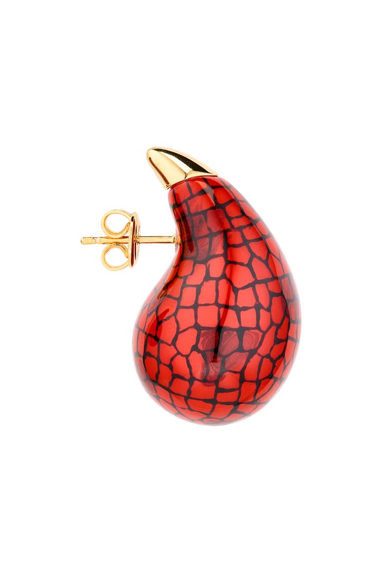 Small Drop Earrings, Alternate, color, CRAVE/ BLACK