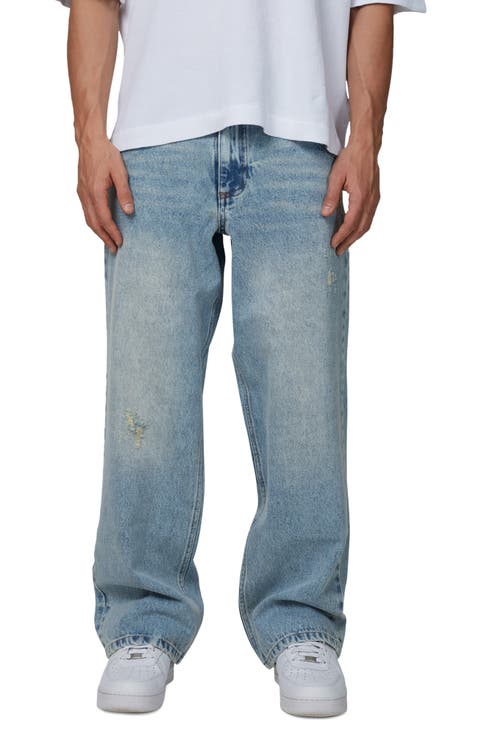 Straight Leg Baggy Jeans