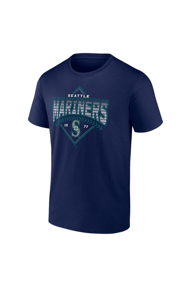 Men's Fanatics Navy Seattle Mariners Ahead in the Count T-Shirt, Alternate, color, Navy