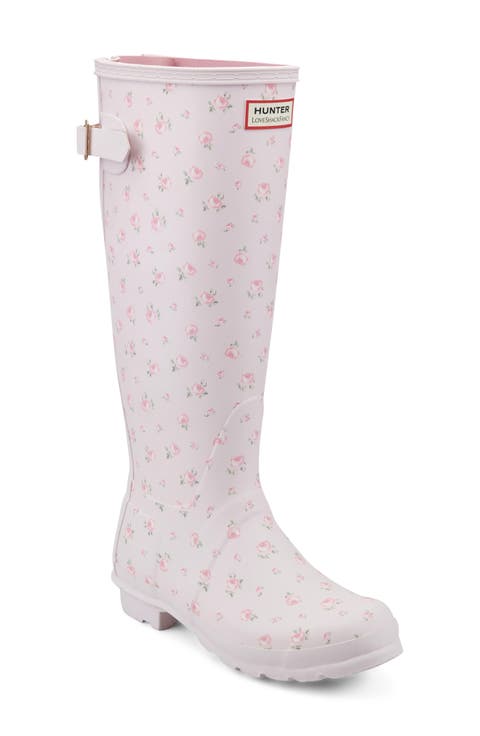 x LoveShackFancy Original Tall Waterproof Rain Boot