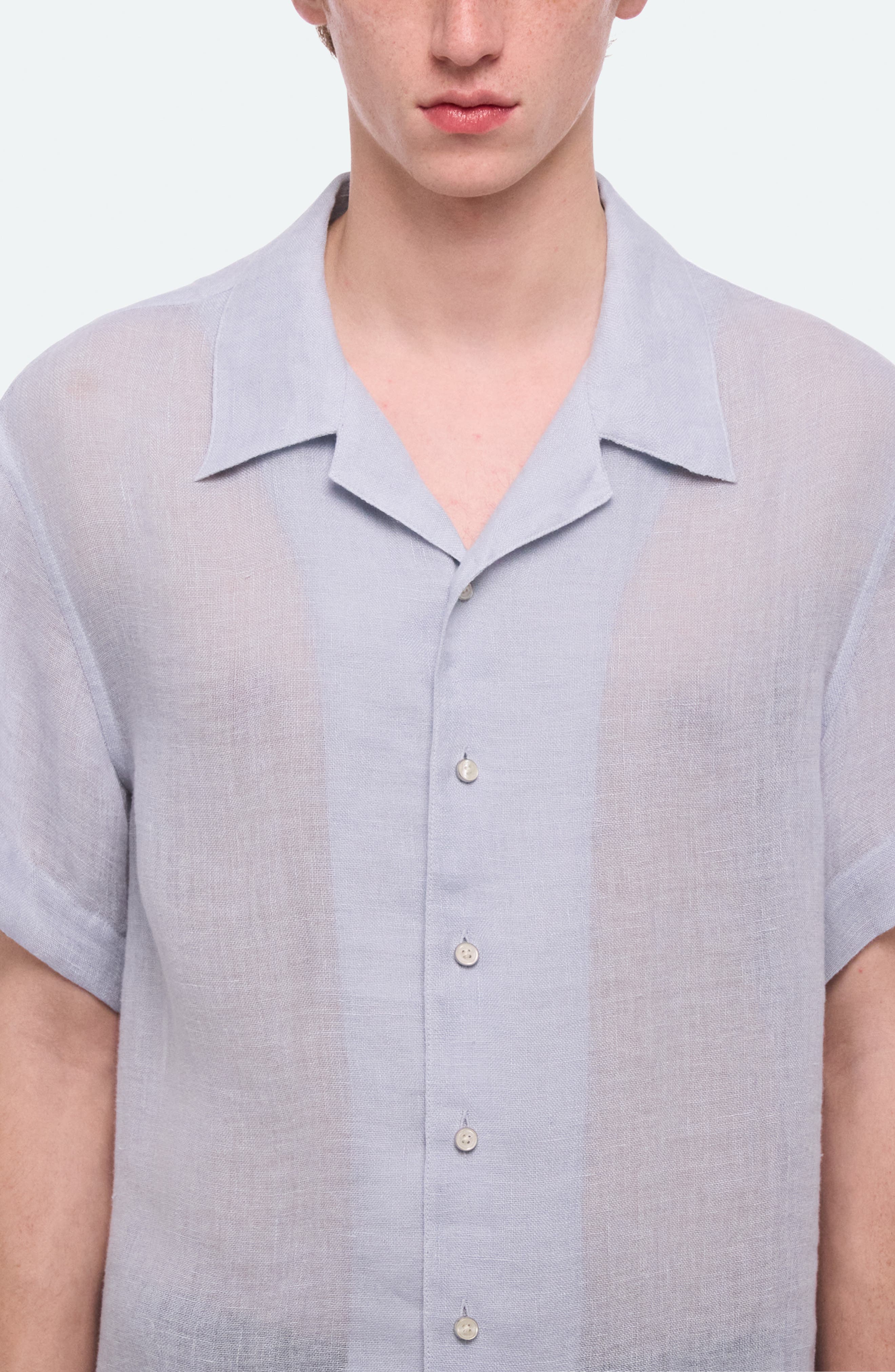 Relaxed Linen Camp Shirt - image 4