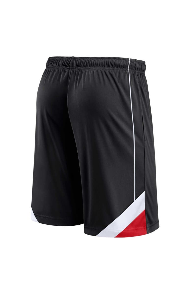 FANATICS Men's Fanatics Branded Black Toronto Raptors Slice Shorts, Alternate, color, 