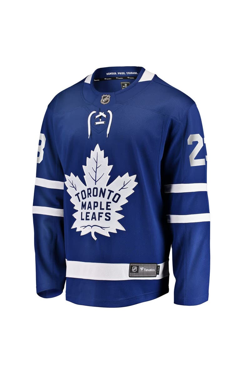 FANATICS Men's Fanatics Matthew Knies Blue Toronto Maple Leafs Home Premier Breakaway Player Jersey, Alternate, color, Blue