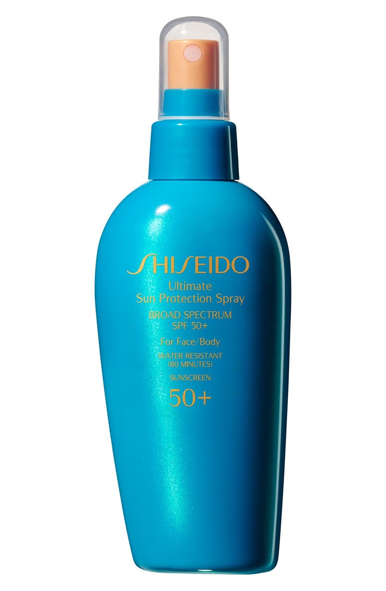 Shiseido Ultimate Sun Protection Spray Broad Spectrum SPF 50+, Main, color, 