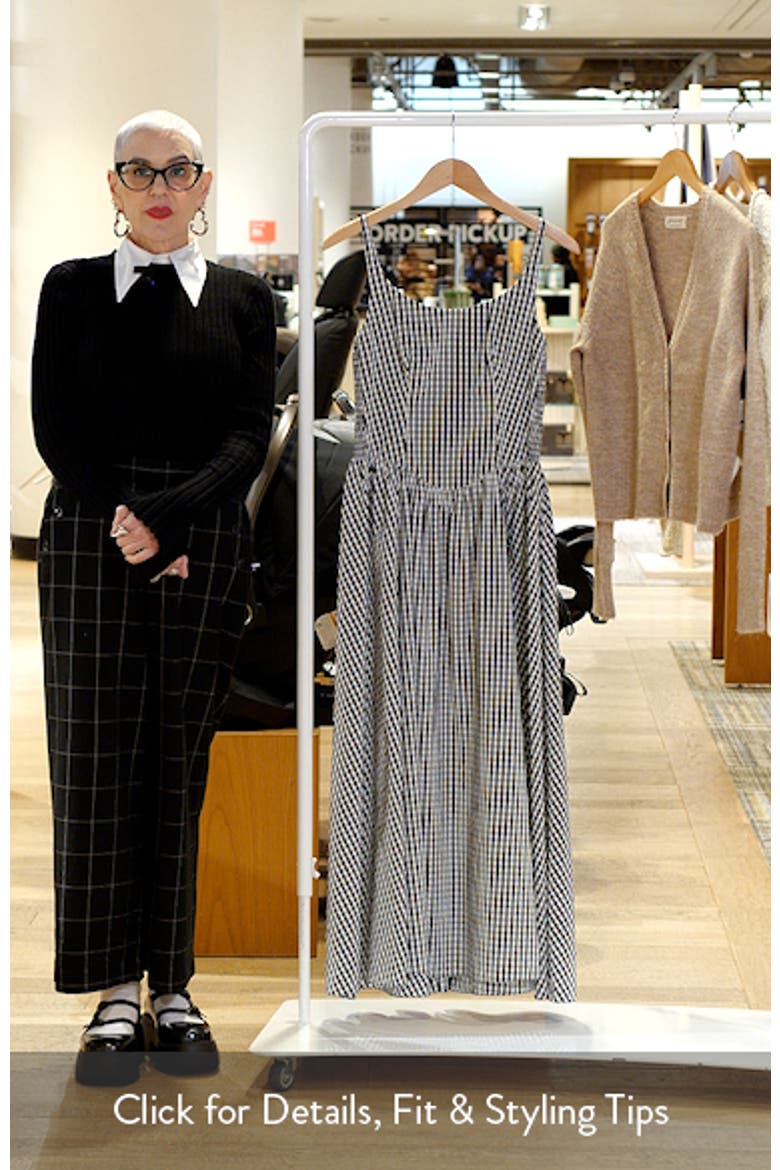 Chiara Cotton Gingham Dress video